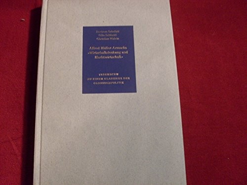 Cover for Alfred Muller-Armacks 'Wirtschaftslenkung und Marktwirtschaft', Vols. 1 & 2