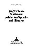 Cover for Vergleichende Studien zur polnischen Sprache und Literatur