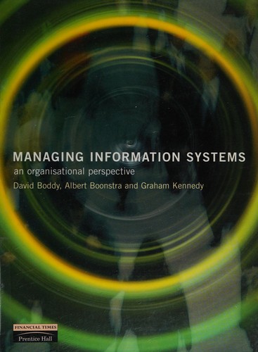 Cover for Managing information systems