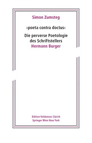 Cover for "Poeta contra doctus"