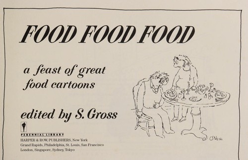 Cover for Food, food, food