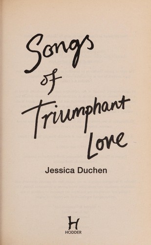 Cover for Songs of triumphant love