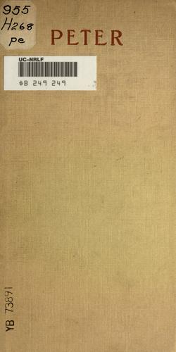 Cover for Peter
