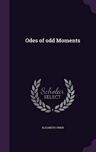 Cover for Odes of Odd Moments