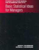 Cover for Student Solutions Manual for Hildebrand and Ott's Basic Statistical Ideas for Managers