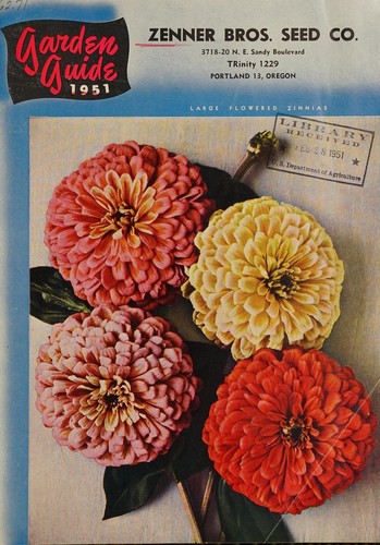 Cover for Garden guide 1951
