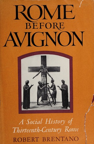 Cover for Rome before Avignon