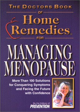 Cover for The doctors book of home remedies for managing menopause