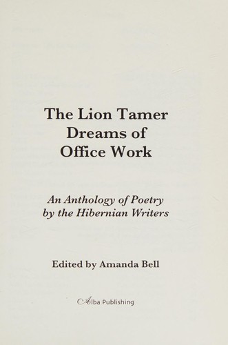 Cover for The lion tamer dreams of office work