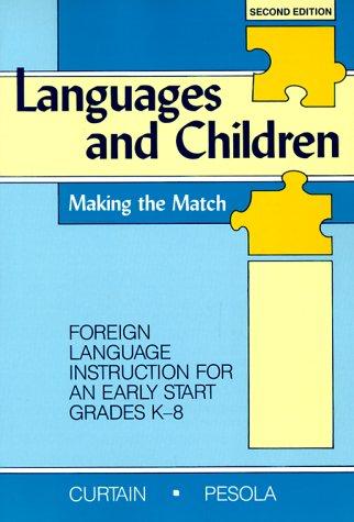 Cover for Languages and children, making the match