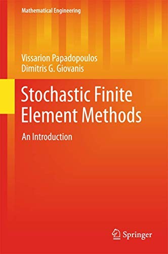 Cover for Stochastic Finite Element Methods