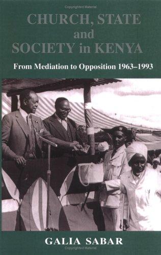 Cover for Church, State and Society in Kenya