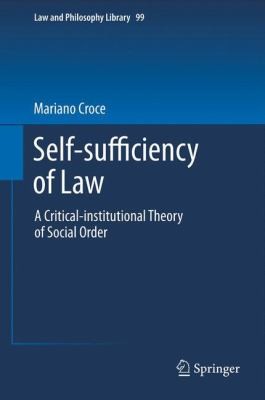 Cover for SelfSufficiency of Law
            
                Law and Philosophy Library
