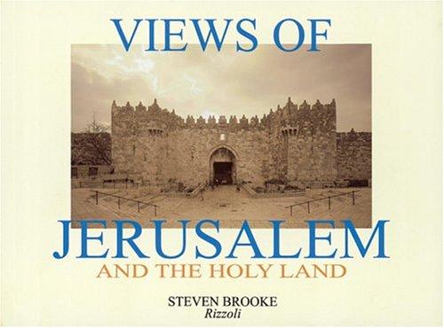 Cover for Views of Jerusalem and the Holy Land