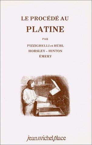 Cover for Le Procédé au platine