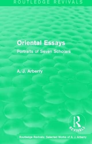 Cover for Oriental Essays