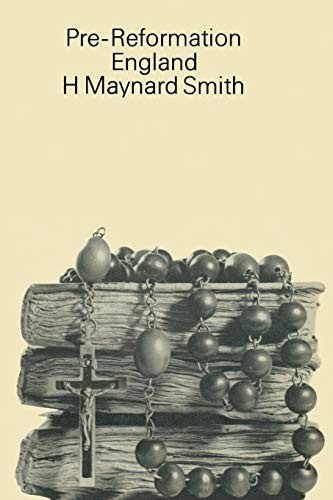 Cover for Pre-Reformation England