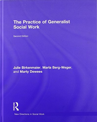Cover for The practice of generalist social work