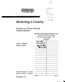 Cover for Marketing a country