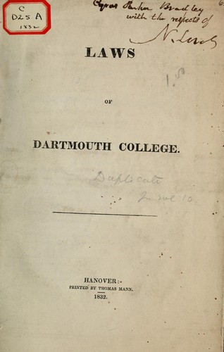 Cover for Laws
