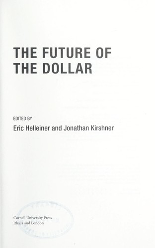 Cover for The future of the dollar