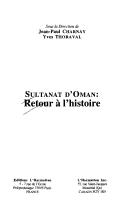 Cover for Sultanat d'Oman