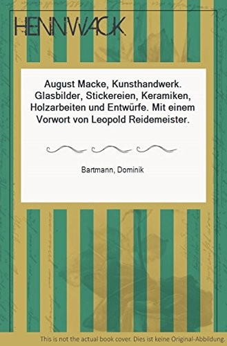Cover for August Macke, Kunsthandwerk