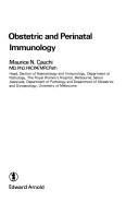 Cover for Obstetric and perinatal immunology