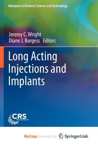 Cover for Long Acting Injections and Implants