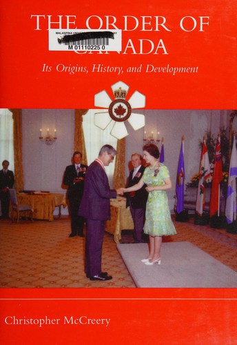 Cover for The Order of Canada