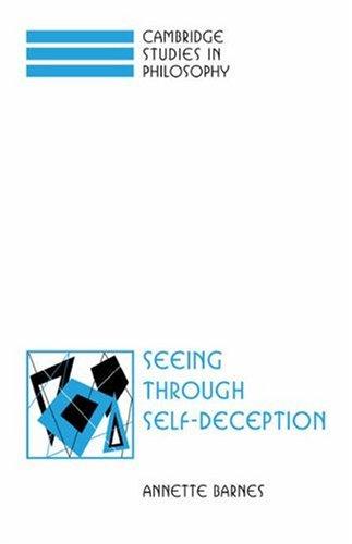 Cover for Seeing through Self-Deception (Cambridge Studies in Philosophy)
