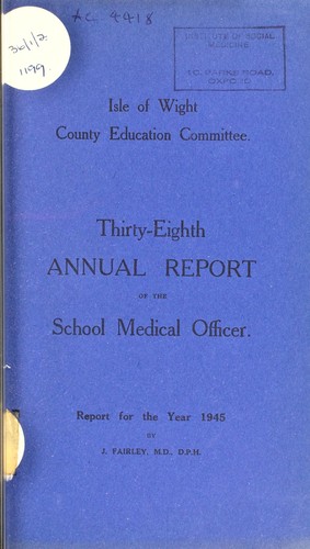Cover for [Report 1945]