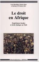 Cover for Le droit en Afrique