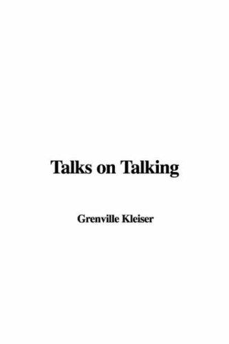 Cover for Talks on Talking