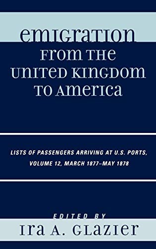 Cover for Emigration from the United Kingdom to America