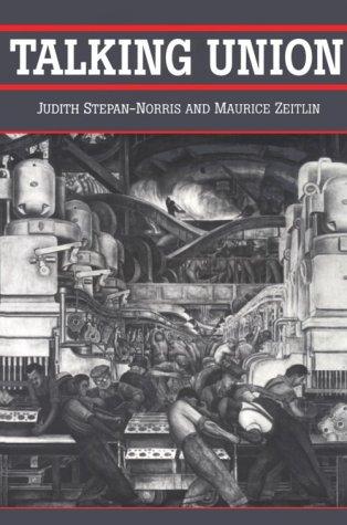 Cover for Talking union