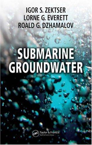 Cover for Submarine Groundwater
