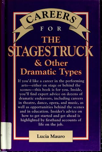 Cover for Careers for the stagestruck & other dramatic types