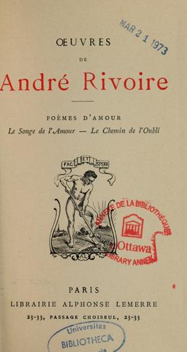 Cover for Poèmes d'amour