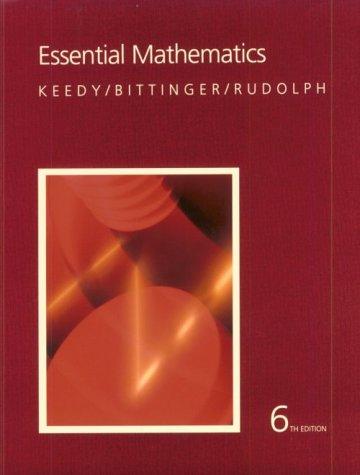 Cover for Essential mathematics