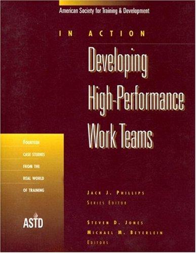 Cover for Developing high-performance work teams