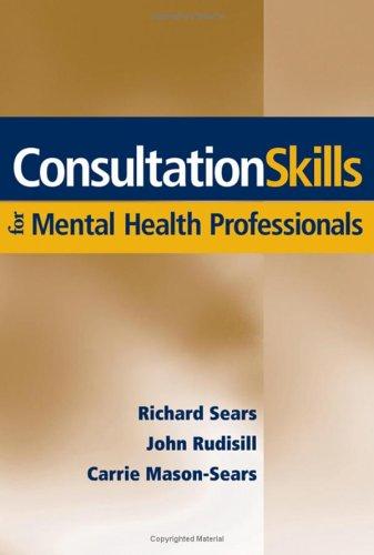 Cover for Consultation skills for mental health professionals