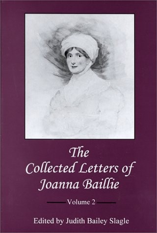 Cover for The Collected Letters of Joanna Baillie