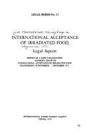 Cover for International Acceptance of Irradiated Food
