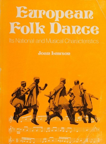 Cover for European folk dance, its national and musical characteristics