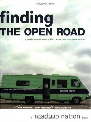 Cover for Finding The Open Road
