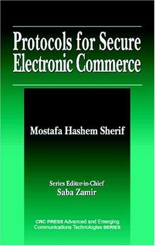 Cover for Protocols for Secure Electronic Commerce