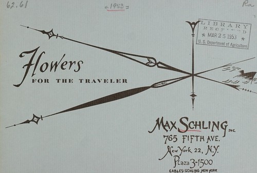 Cover for Flowers for the traveler