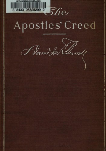 Cover for The Apostles' Creed.