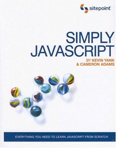 Cover for Simply JavaScript